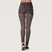 Zeitgenössisches Mosaik gemustert Leggings (Rückseite)