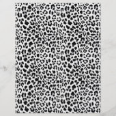 Zeitgenössisches Papier für Tiere, schwarz und gra (Rückseite)