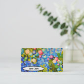 Zeitgenössisches Quiltieren Visitenkarte (Stehend Vorderseite)