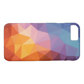 zeitgenössisches Regenbogendreieck Case-Mate iPhone Hülle (Rückseite (Horizontal))