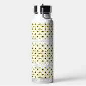 Zeitgenössisches Rustikales Sonnenblumenmuster Trinkflasche (Links)