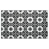 Zeitgenössisches Schwarz-Weiß-Muster Stoff (Fat Quarter (45,7 x 55,9 cm))