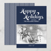 Zeitgenössisches Script-Foto Weihnachten (Vorne/Hinten)