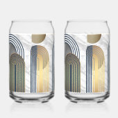 Zeitgenössisches Set Dosenglas (Rechts)