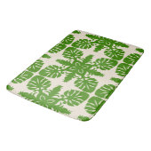 zeitgenössisches und modernes hawaiianisches Quit- Badematte (Schrägansicht)