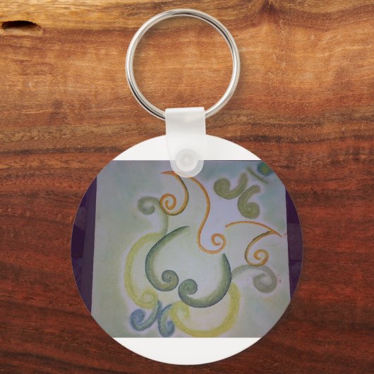 ZeitgenössischGanesh2 Schlüsselanhänger (Vorderseite)