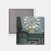 Zeitglocken, Bern, Schweiz Magnet (Vorderseite/Rückseite)