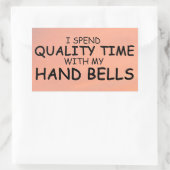 Zeithandbügel Rechteckige Aufkleber (Tasche)