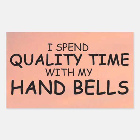 Zeithandbügel Rechteckige Aufkleber (Vorderseite)