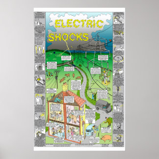 Zeithunkins Elektroschockposter Poster