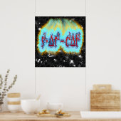 Zeitintervalle Poster (Küche)