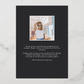 Zeitkapsel | Ankündigung des Abschlusses "Moderne (Rückseite)