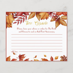 Zeitkapsel-Beratung Paar Brautparty-Kartenflyer Flyer