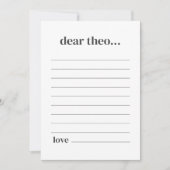 Zeitkapsel Feiertagskarte (Vorderseite)