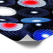 Zeitkreise Poster (Ecke)