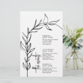 Zeitleiste für Skriptminimale Arch-Hochzeiten (Stehend Vorderseite)