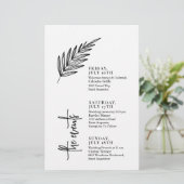 Zeitleiste geschriebene Hochzeiten (Stehend Vorderseite)