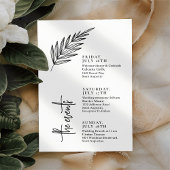 Zeitleiste geschriebene Hochzeiten