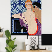 Zeitlos Art Deco Elegance - George Barbier Poster (Heimbüro)