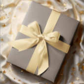 Zeitlos - Beige-graues Wrapping Paper Geschenkpapier