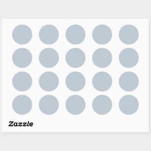 Zeitlos - Blue Mist Classic Rund Sticker
