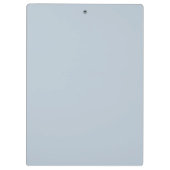 Zeitlos - Blue Mist Clipboard Klemmbrett (Rückseite)