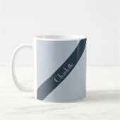 Zeitlos - Blue Mist Custom-Mug Kaffeetasse (Links)