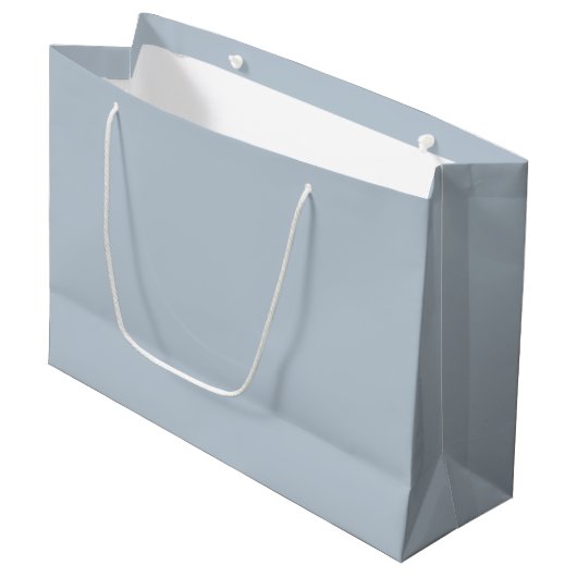 Zeitlos - Blue Neist Large Gift Bag Große Geschenktüte (Vorderseite Schrägansicht)