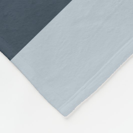 Zeitlos — Blue Neist Name Fleece Blanket (Ecke)