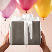 Zeitlos - braunes Beige-Papier Geschenkpapier