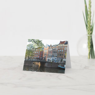 Zeitlos - Brücke in Amsterdam Karte
