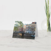 Zeitlos - Brücke in Amsterdam Karte (Vorderseite)