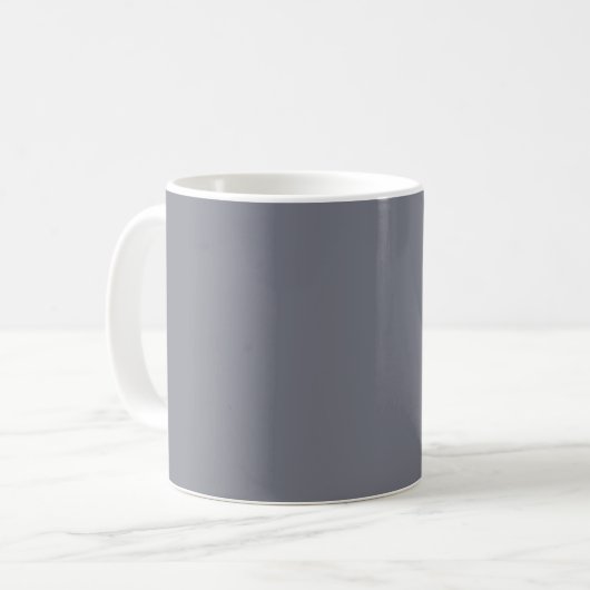 Zeitlos - Coole graue Tasse (Vorderseite Links)