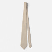 Zeitlos - Cream Tan Neck Tie Krawatte (Vorderseite)