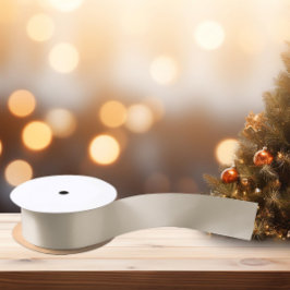 Zeitlos - Cream Tan Satin Ribbon Satinband