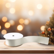 Zeitlos - cremeweiße Satin Ribbon