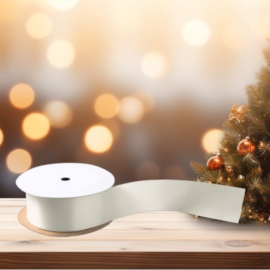 Zeitlos - cremeweiße Satin Ribbon Satinband