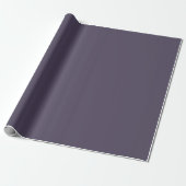 Zeitlos - dunkles Mystic Gray Wrapping Paper Geschenkpapier (Ungerollt)