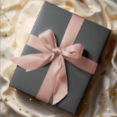 Zeitlos - dunkles Schiefergraupapier Geschenkpapier