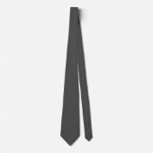 Zeitlos - Elegant Gray Neck Tie Krawatte (Vorderseite)