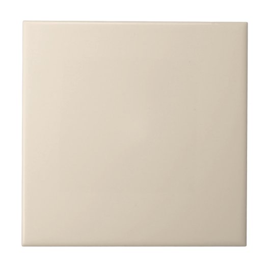 Zeitlos - Elegante Cream Keramik Tile Fliese (Vorderseite)