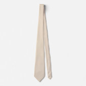 Zeitlos - Elegante Cream Neck Tie Krawatte (Vorderseite)
