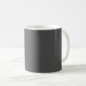 Zeitlos - Elegante graue Tasse (VorderseiteRechts)