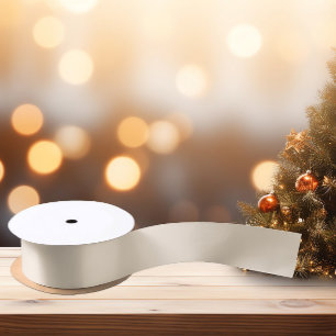 Zeitlos - Eleganter Cream Satin Ribbon Satinband