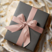 Zeitlos - Elegantes graues Wrapping Paper Geschenkpapier