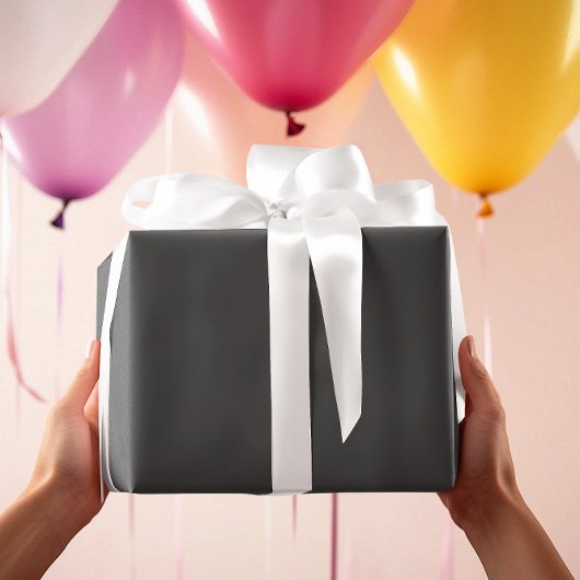 Zeitlos - Elegantes graues Wrapping Paper Geschenkpapier