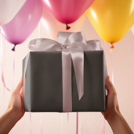 Zeitlos - Erdbraun-Papier Geschenkpapier