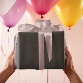 Zeitlos - Erdbraun-Papier Geschenkpapier