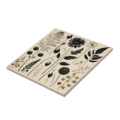 Zeitlos floral botanisch fliese (Seite)