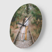 ZEITLOS GROßE WANDUHR (Winkel)